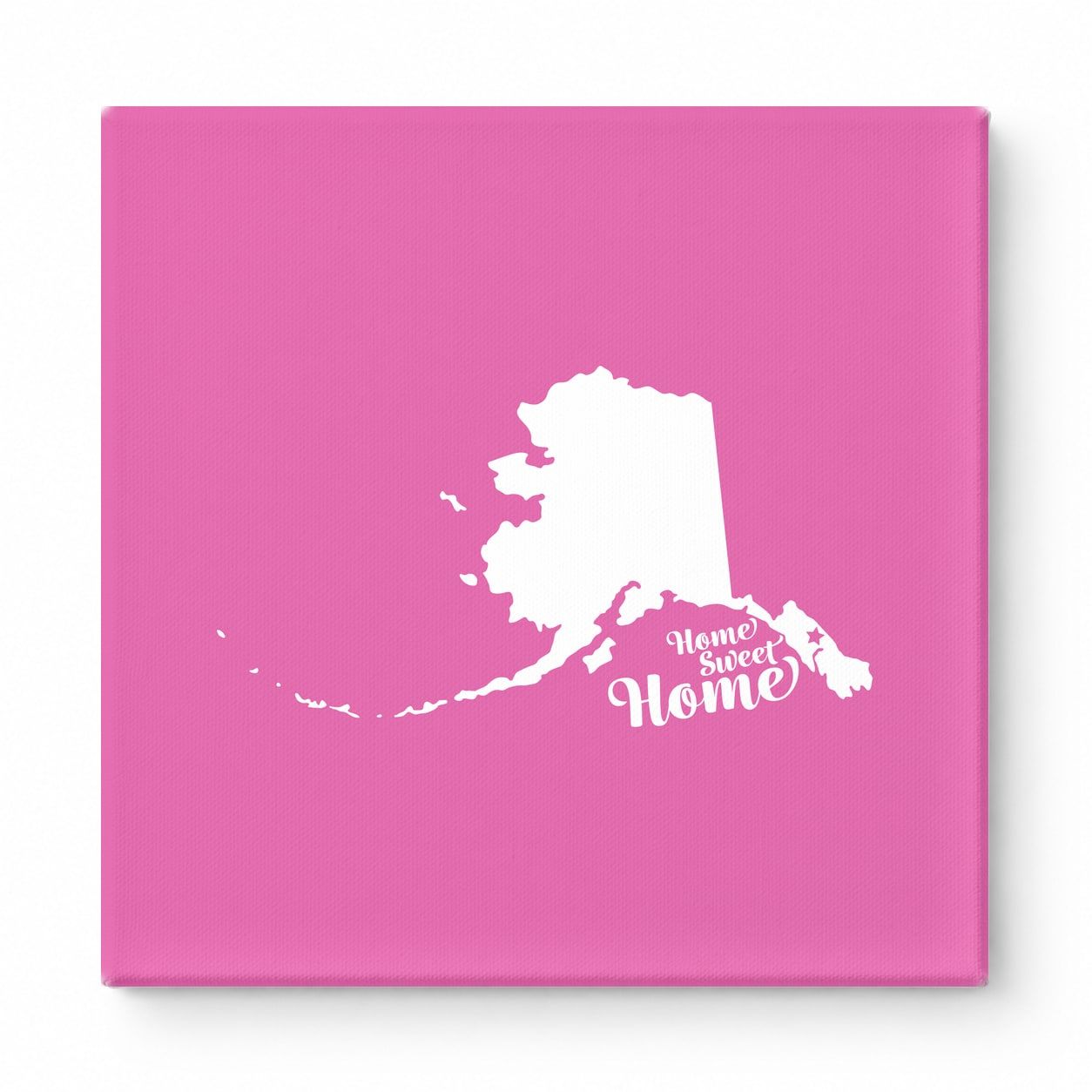 Home Sweet Home — Alaska State Silhouette