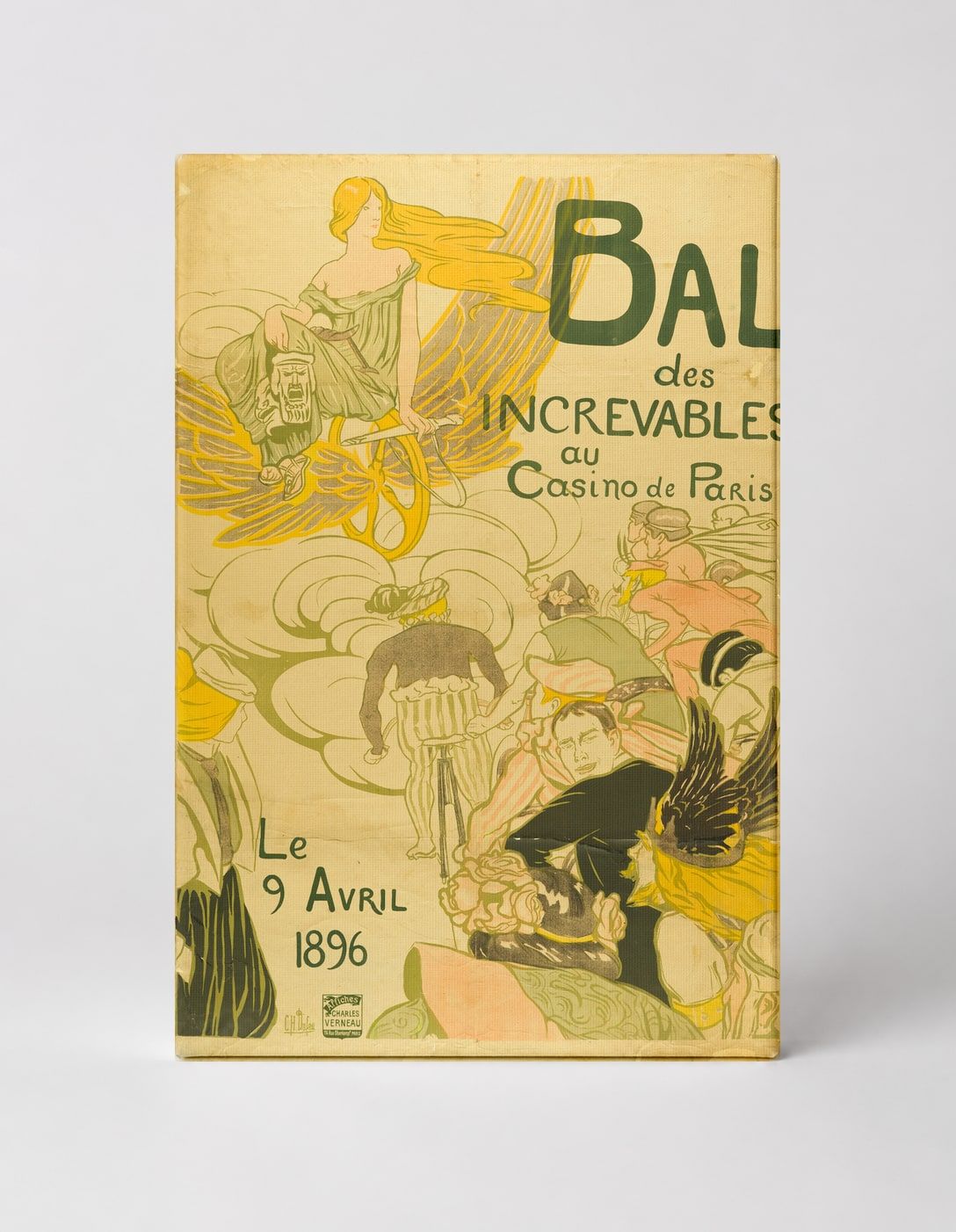 Bal des Increvables 1896 Casino de Paris - Belle Époque Vintage Poster Wall Art