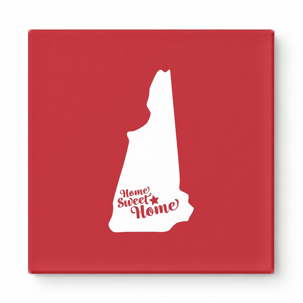 Home Sweet Concord — New Hampshire State Silhouette