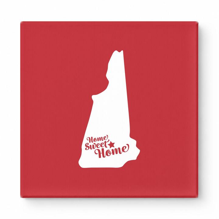 Home Sweet Concord — New Hampshire State Silhouette