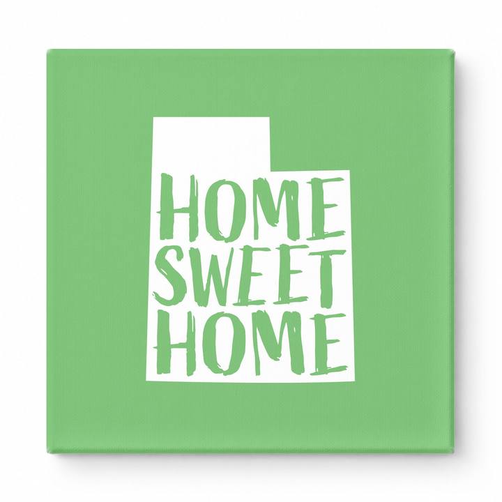 HOME SWEET HOME — Utah State Silhouette