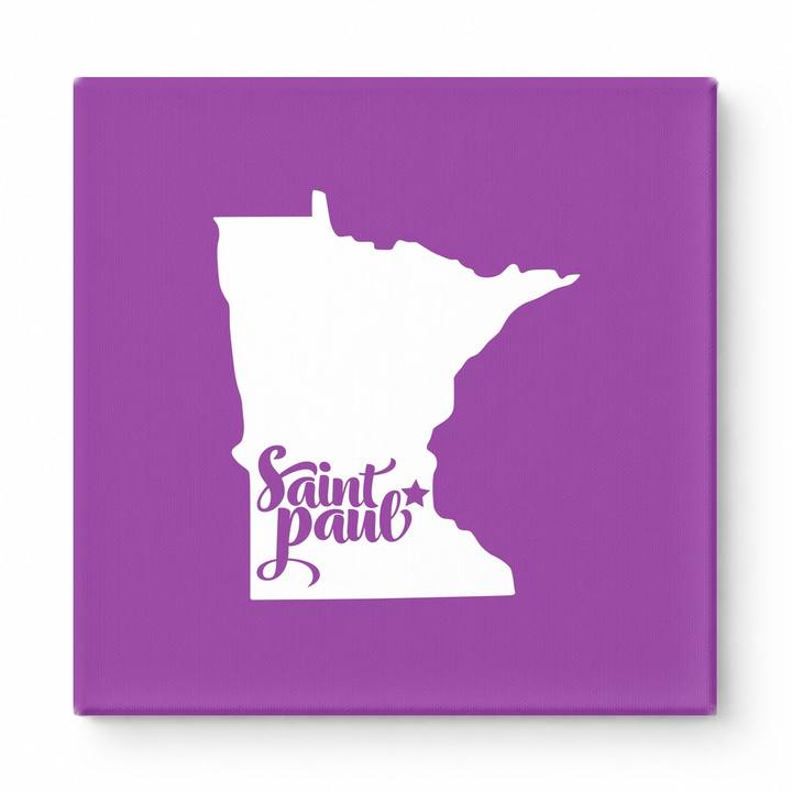 Home Sweet Saint Paul — Minnesota State Silhouette