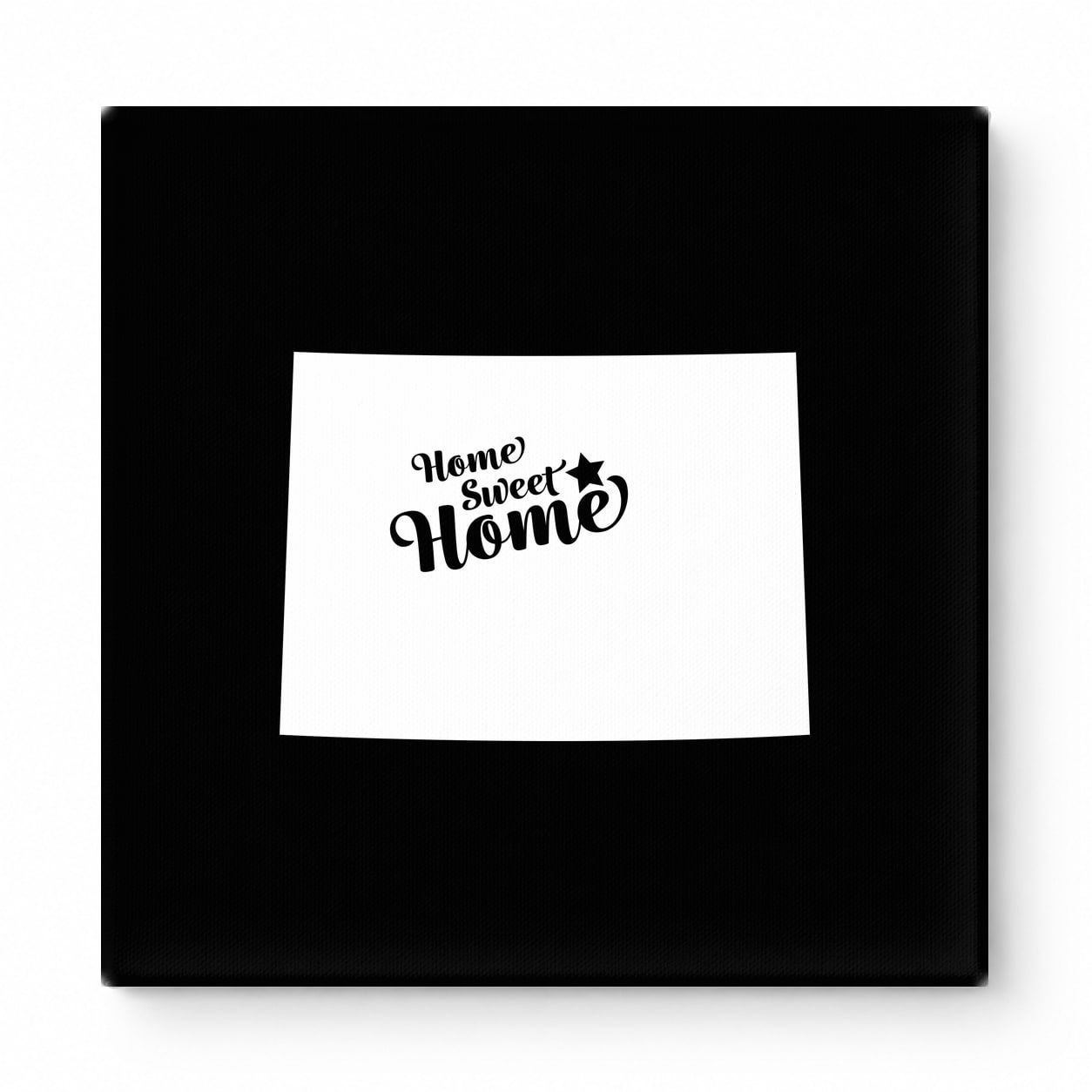 Home Sweet Casper — Wyoming State Silhouette
