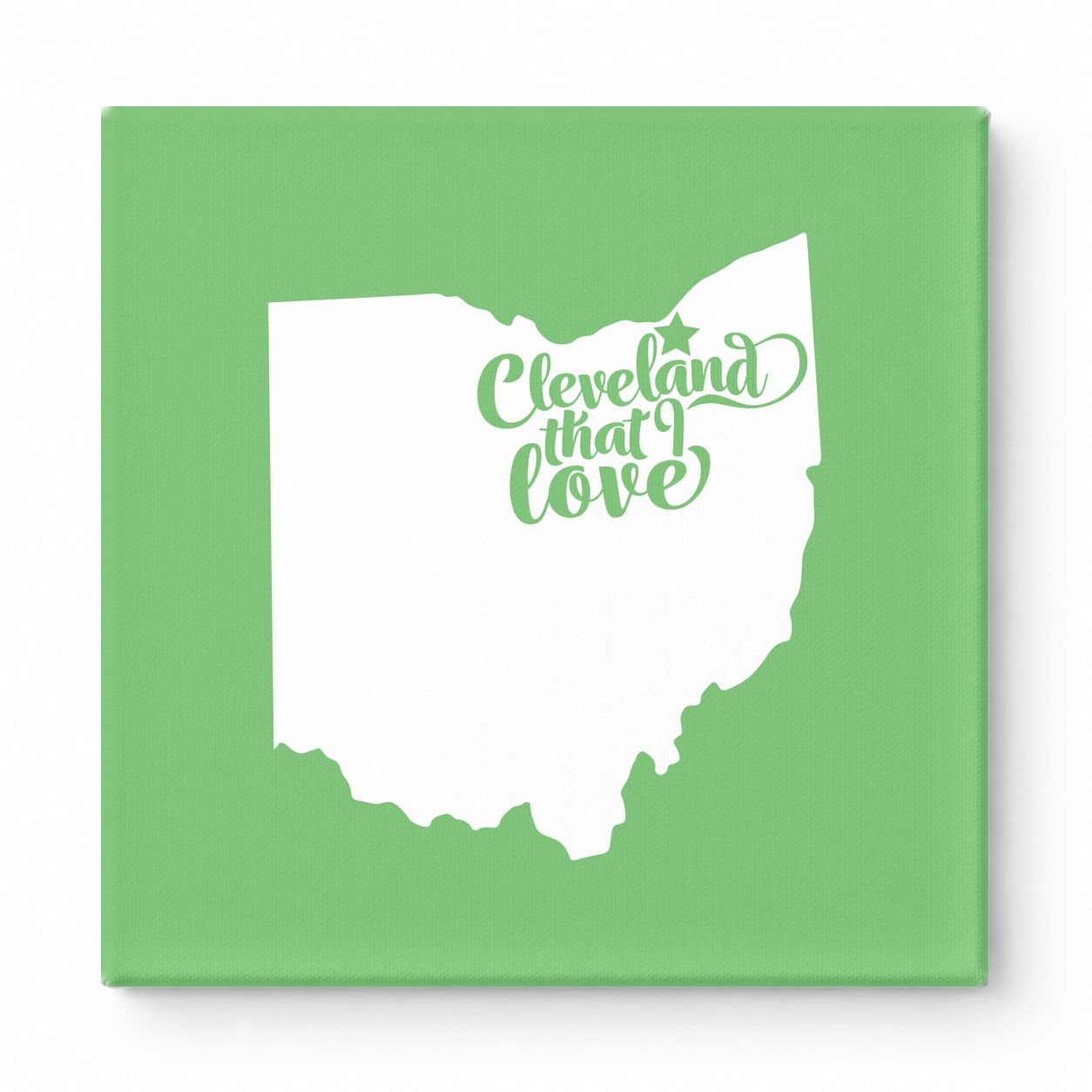 Home Sweet Cleveland — Ohio State Silhouette