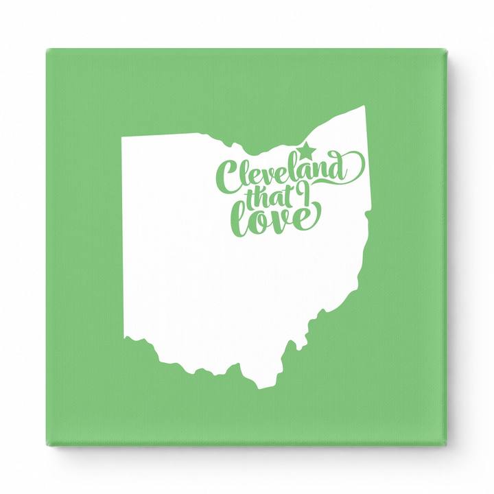 Home Sweet Cleveland — Ohio State Silhouette