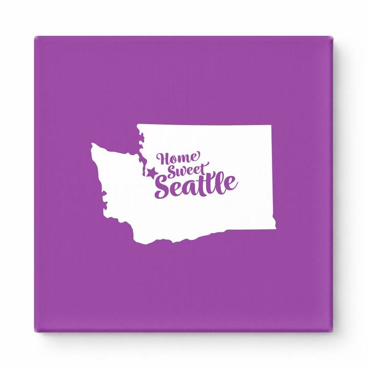 Home Sweet Seattle — Washington State Silhouette