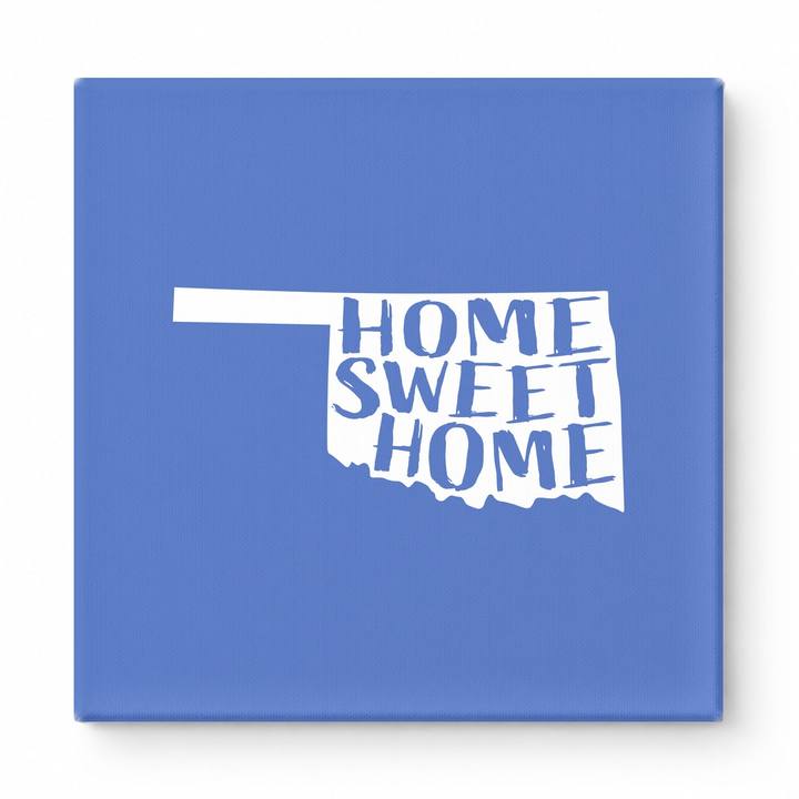 HOME SWEET HOME — Oklahoma State Silhouette