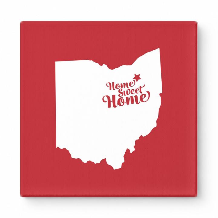 Home Sweet Akron — Ohio State Silhouette