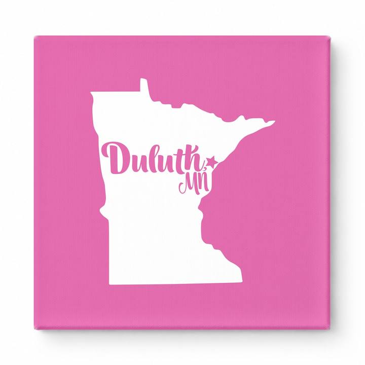 Home Sweet Duluth — Minnesota State Silhouette