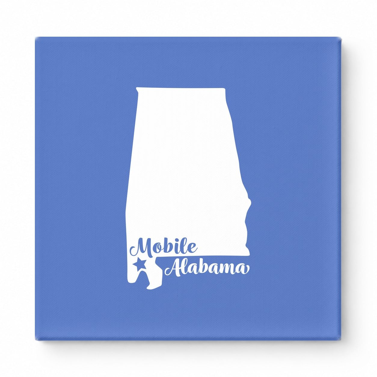 Home Sweet Mobile — Alabama State Silhouette