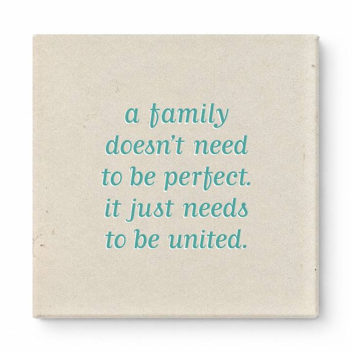 A Family Doesn't Need to Be Perfect. It Just Needs to Be United — Soft Gradient Blur