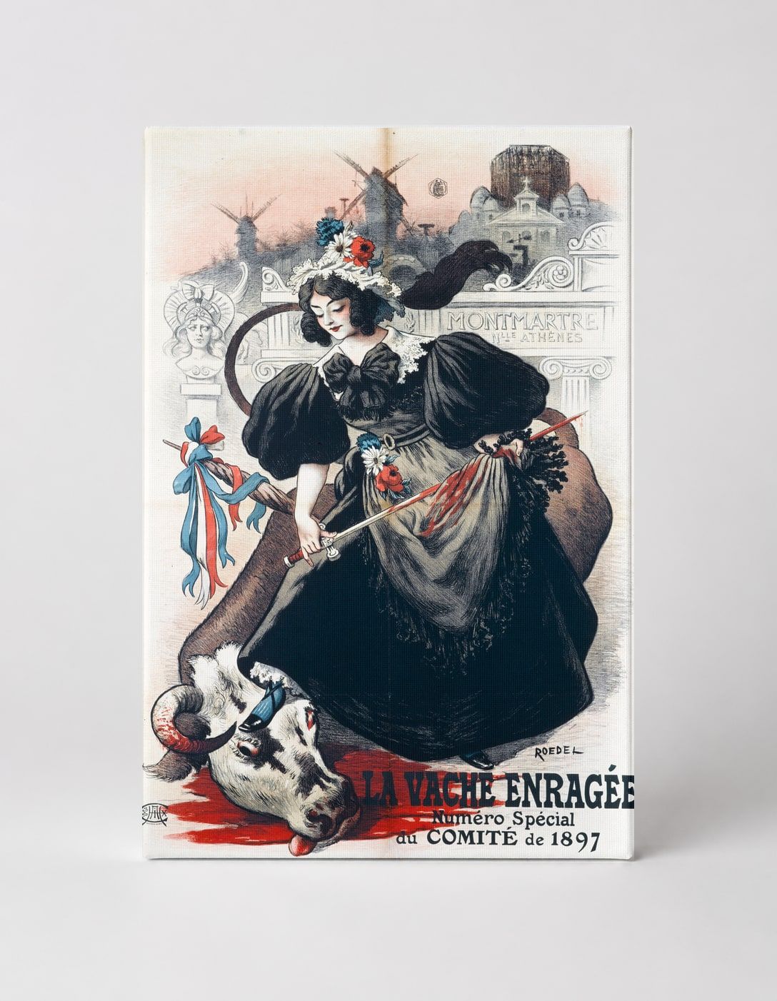 La Vache Enragée 1897 – Belle Époque French Vintage Poster Wall Art