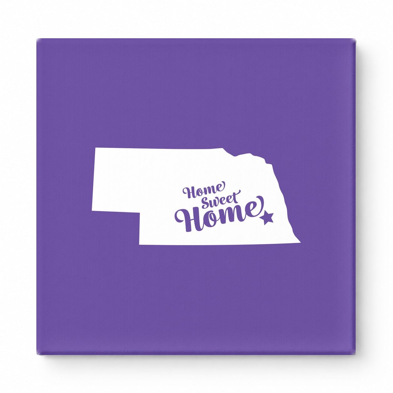 Home Sweet Lincoln — Nebraska State Silhouette