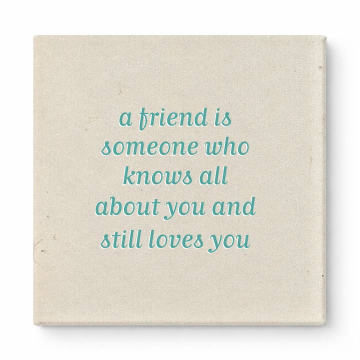 A Friend Is Someone Who Knows All About You and Still Loves You — Geometric Low-Poly
