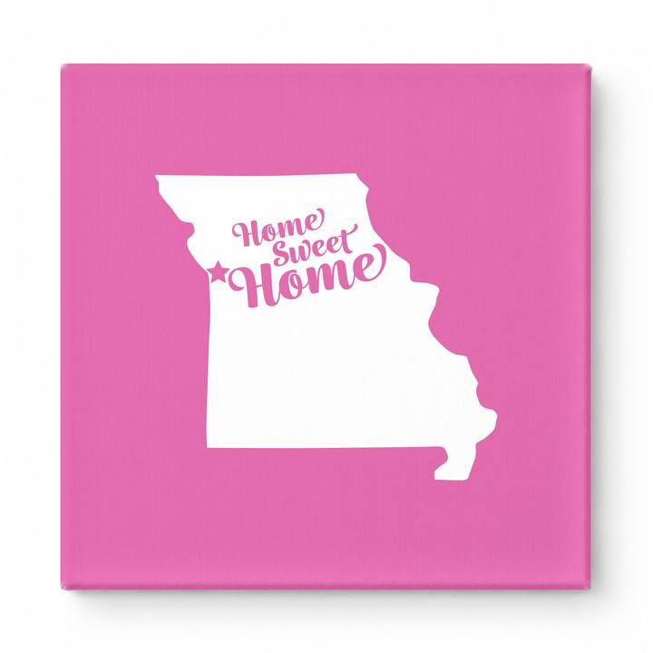 Home Sweet Kansas City — Missouri State Silhouette