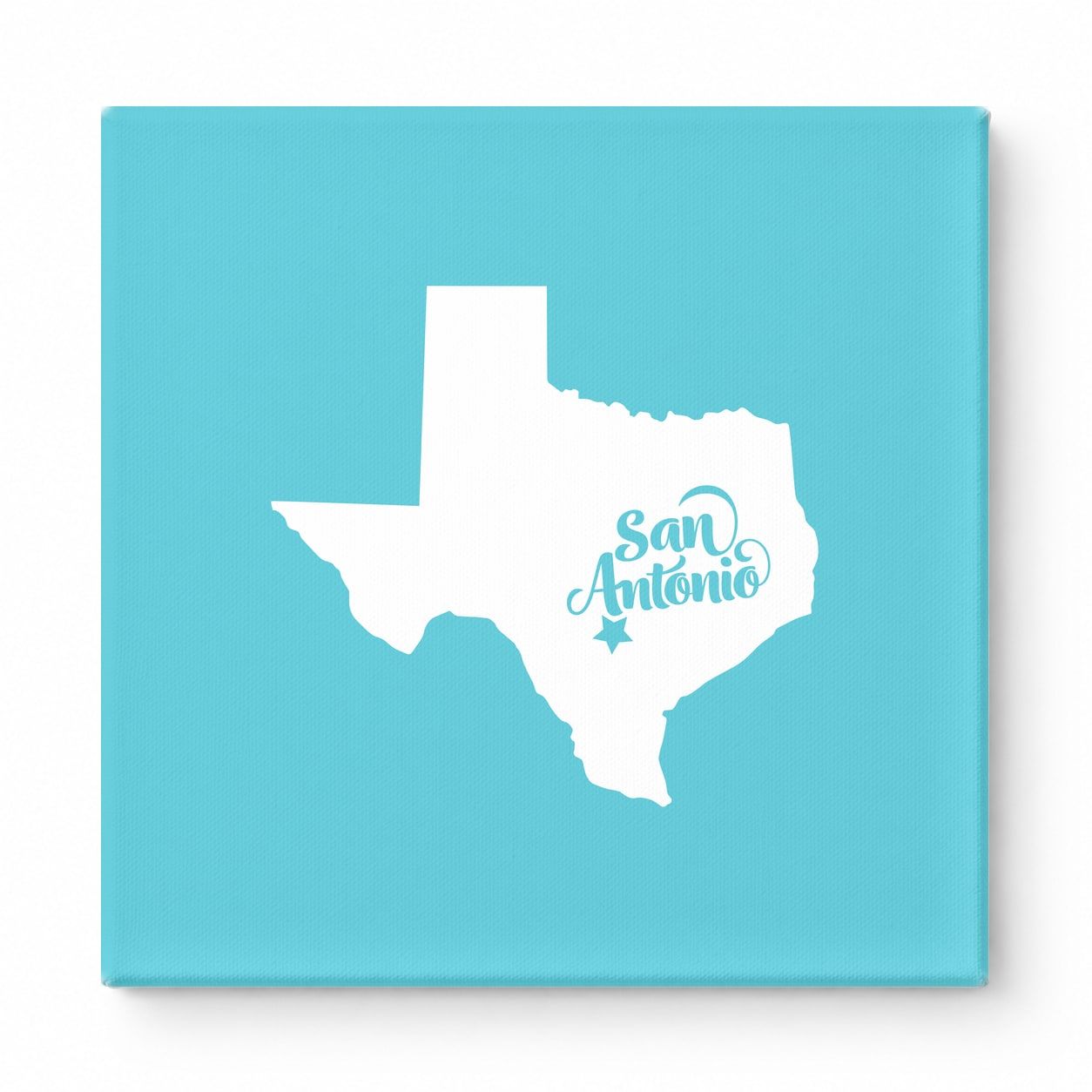 Home Sweet San Antonio — Texas State Silhouette