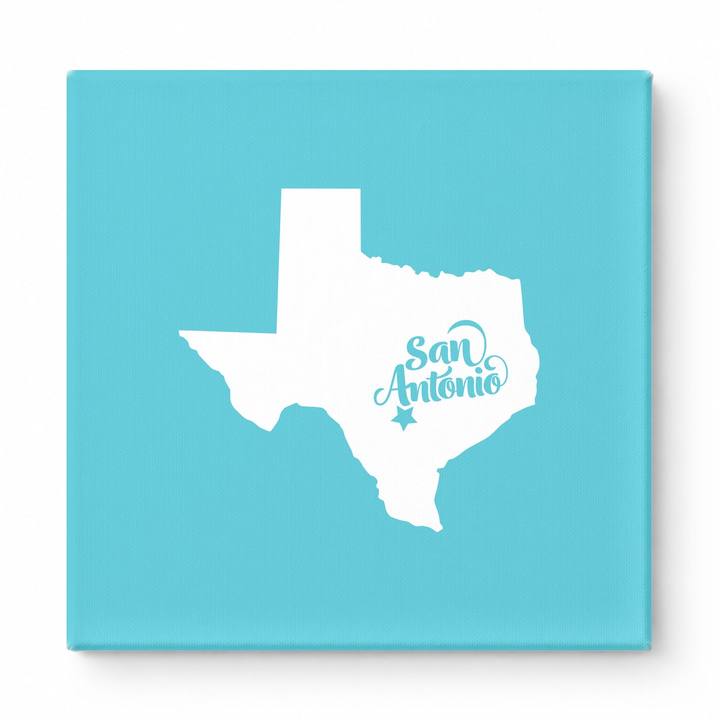 Home Sweet San Antonio — Texas State Silhouette