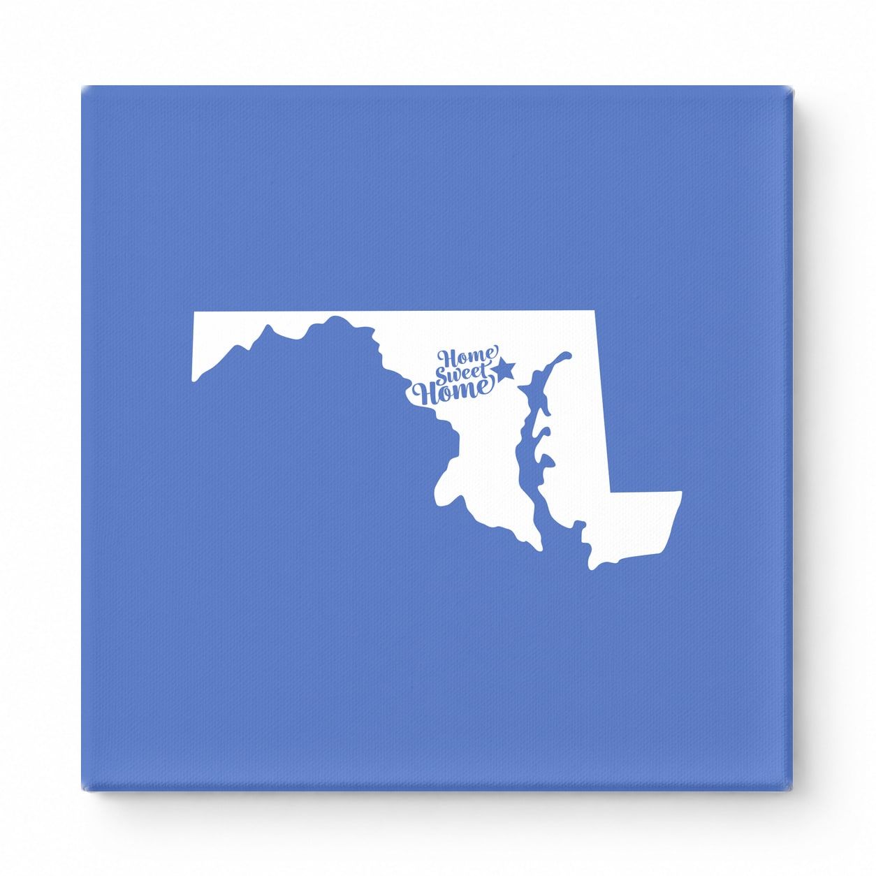 Home Sweet Home — Maryland State Silhouette