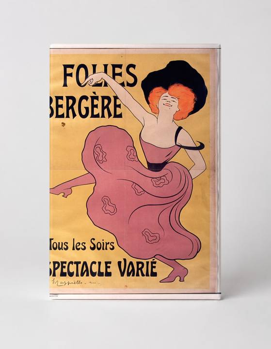 Folies Bergère 1900 - Belle Époque Cabaret Vintage Poster Wall Art