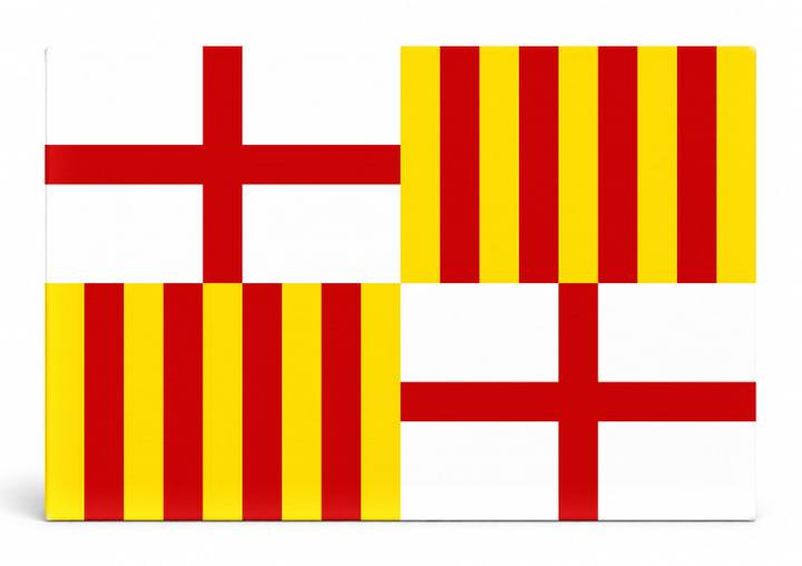 Barcelona City Flag