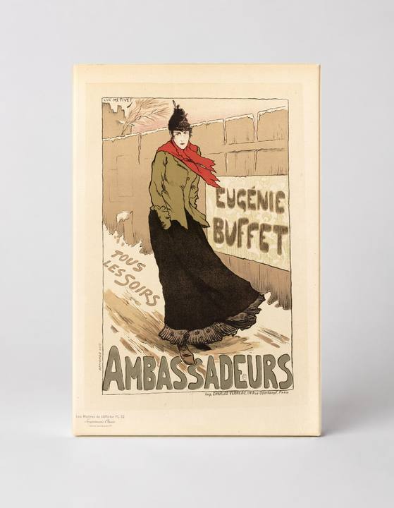 Eugenie Buffet Ambassadeurs 1890s - Belle Époque Vintage Poster Wall Art