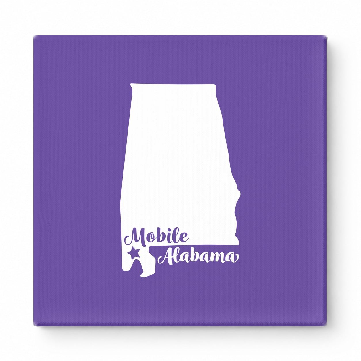 Home Sweet Mobile — Alabama State Silhouette