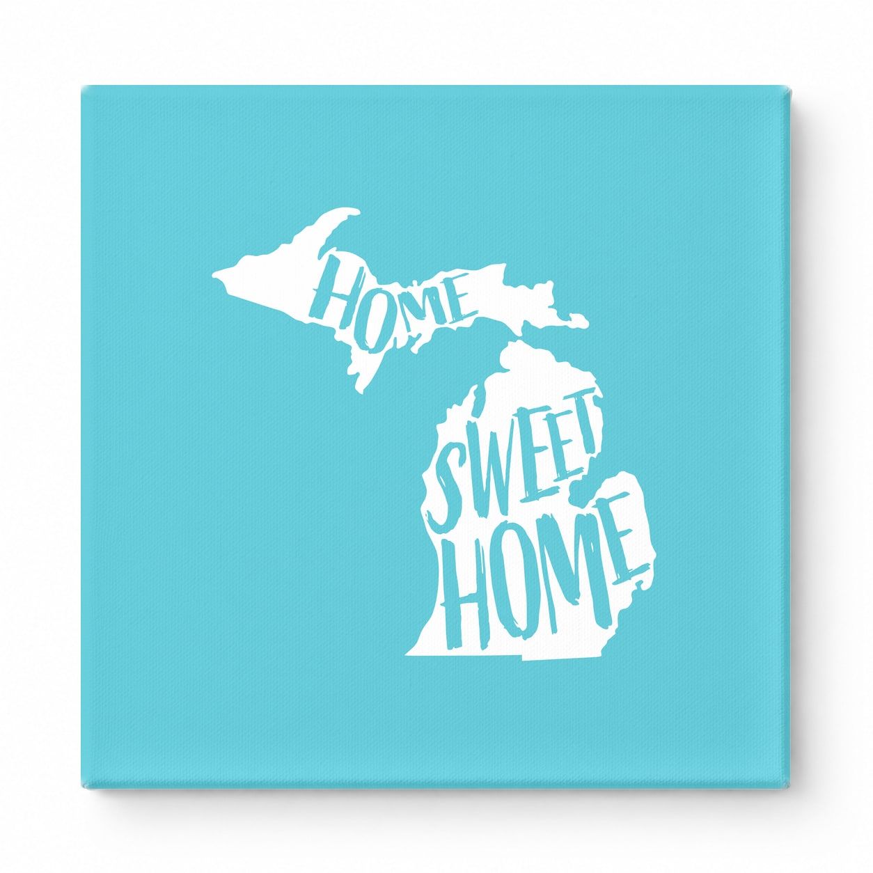 HOME SWEET HOME — Michigan State Silhouette