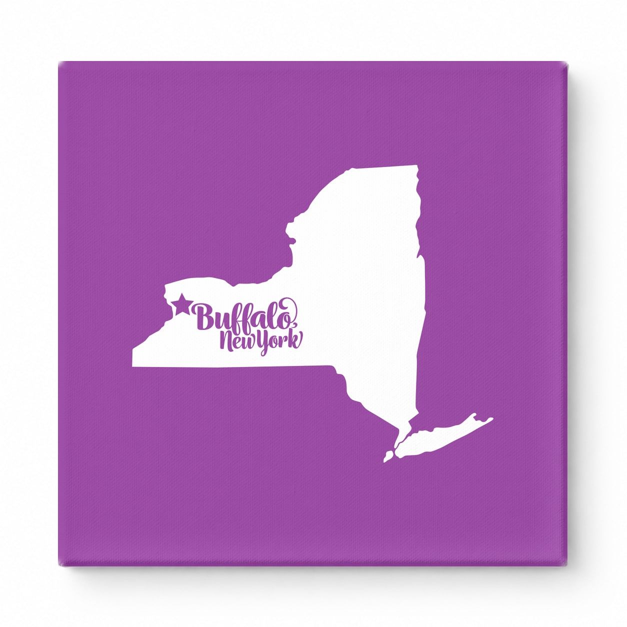 Home Sweet Buffalo — New York State Silhouette