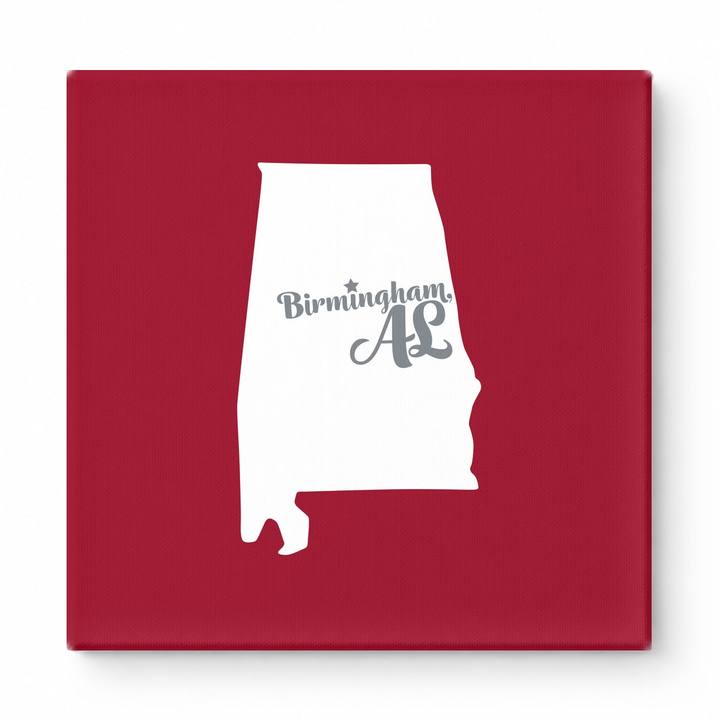 Home Sweet Birmingham — Alabama State Silhouette