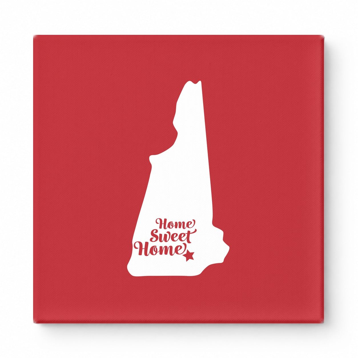Home Sweet Concord — New Hampshire State Silhouette