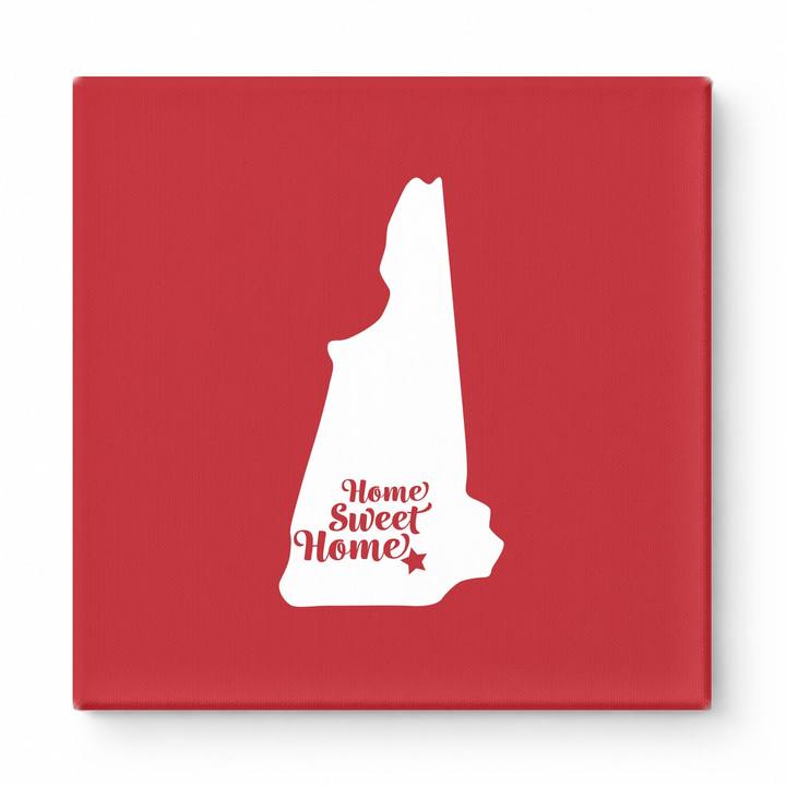 Home Sweet Concord — New Hampshire State Silhouette