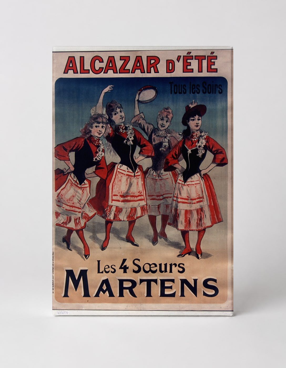 Les 4 Soeurs Martens Alcazar d'Été - Belle Époque Vintage Poster Wall Art