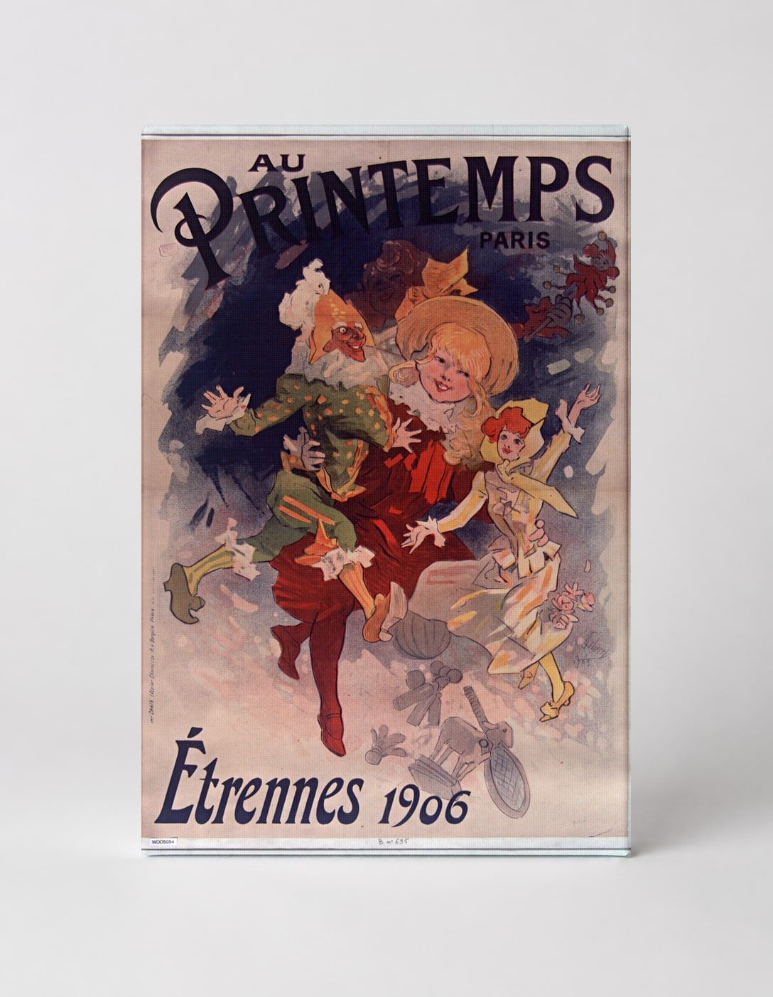 Au Printemps Paris Étrennes 1906 - Belle Époque Vintage Poster Wall Art