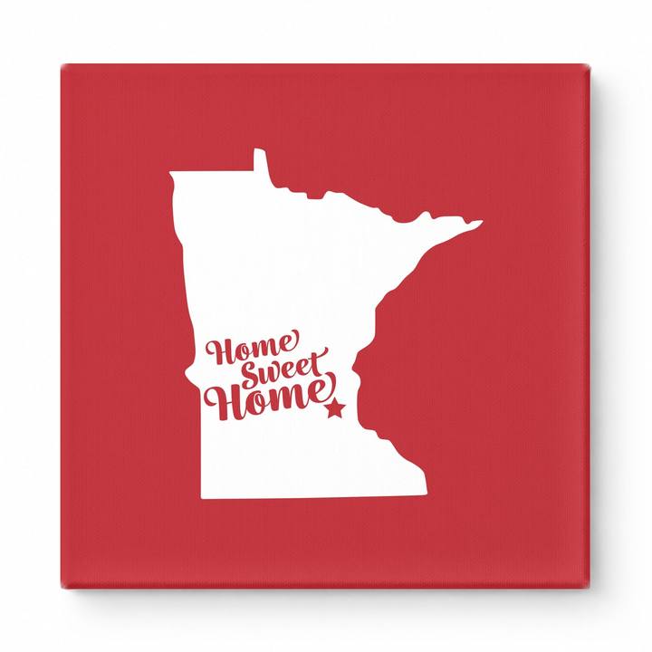 Home Sweet Minneapolis — Minnesota State Silhouette