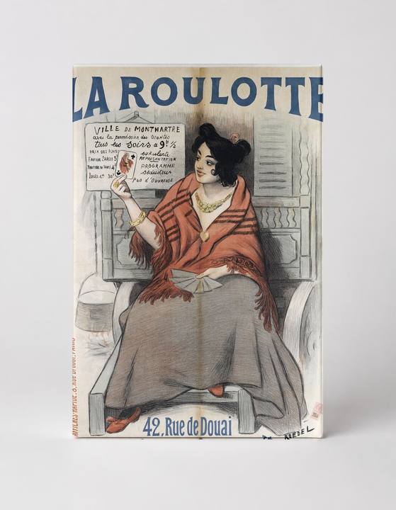 La Roulotte 1900 - Belle Époque Cabaret Vintage Poster Wall Art