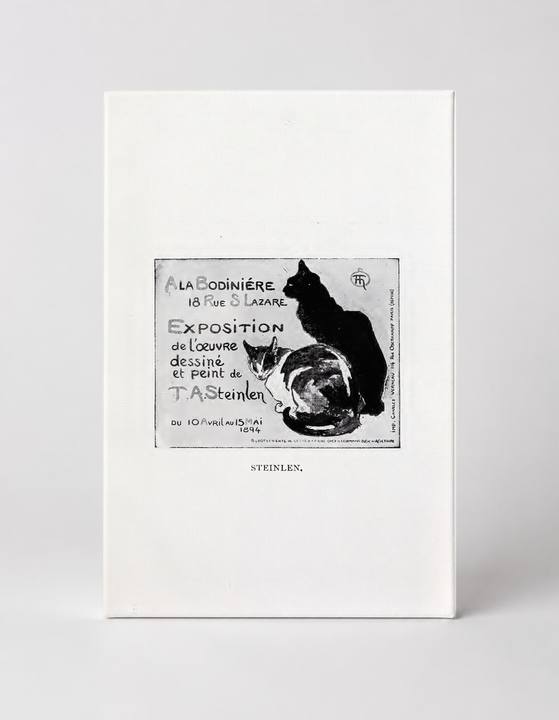 Exposition Steinlen 1894 - Belle Époque Vintage Cat Poster Wall Art
