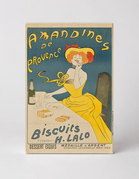 Amandines de Provence 1900 – Belle Époque Biscuits Vintage Poster Wall Art