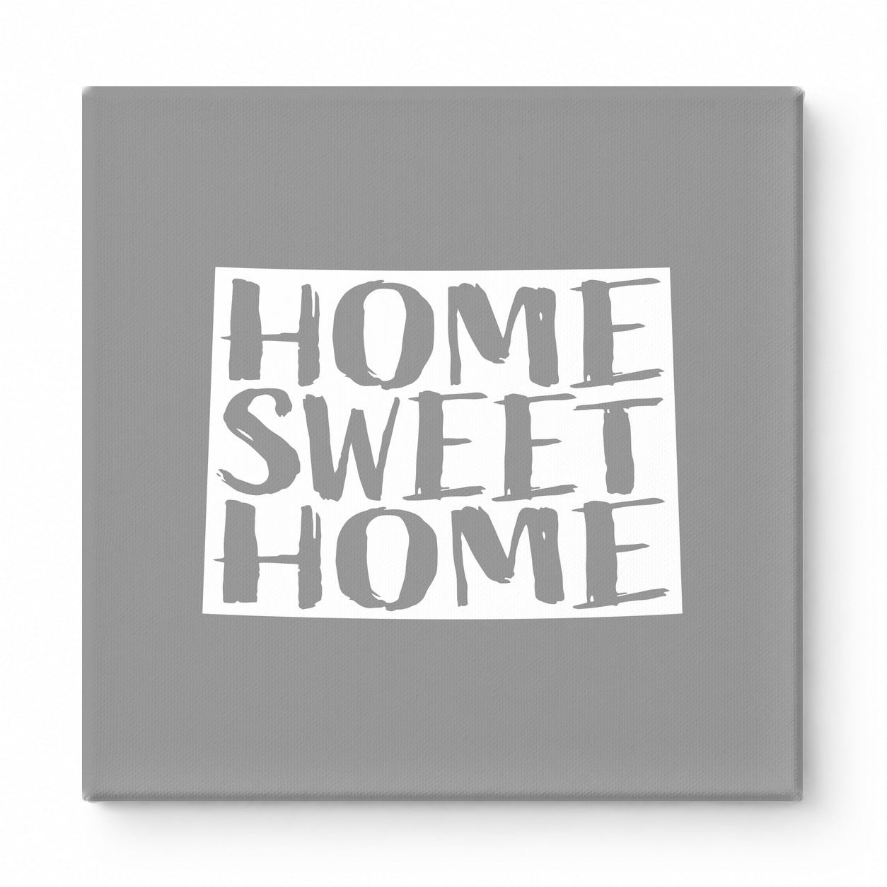 HOME SWEET HOME — Wyoming State Silhouette