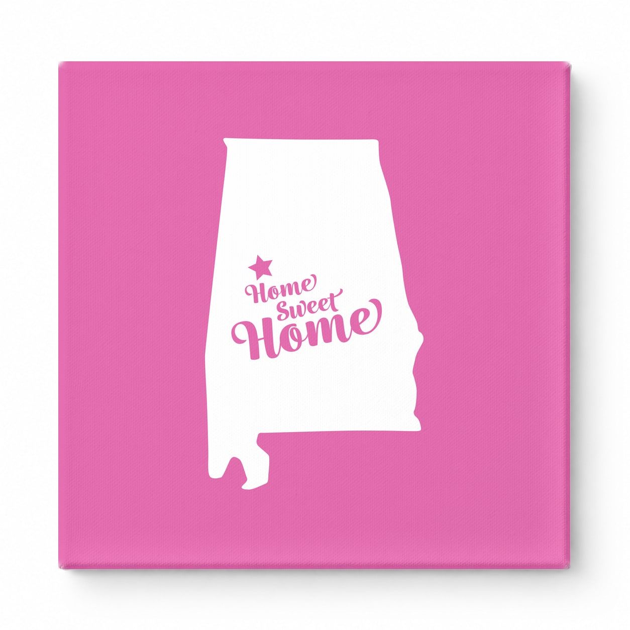 Home Sweet Montgomery — Alabama State Silhouette