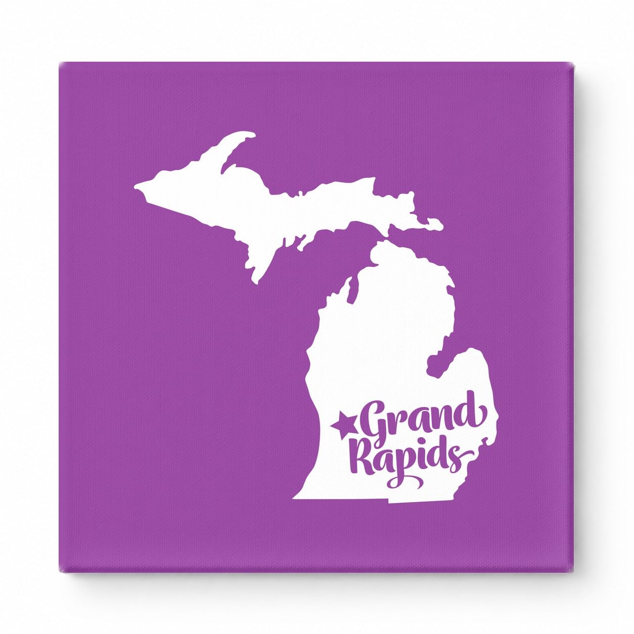 Home Sweet Grand Rapids — Michigan State Silhouette