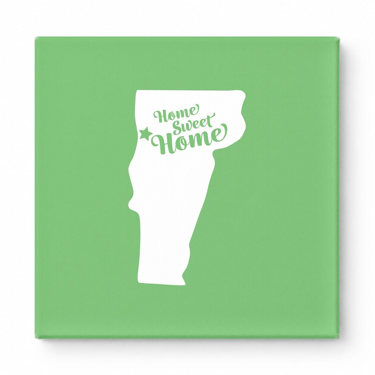 Home Sweet Newport — Vermont State Silhouette