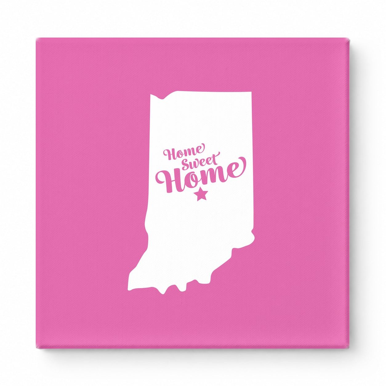 Home Sweet Indianapolis — Indiana State Silhouette