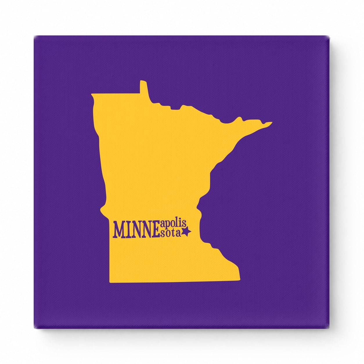 Home Sweet Minneapolis — Minnesota State Silhouette
