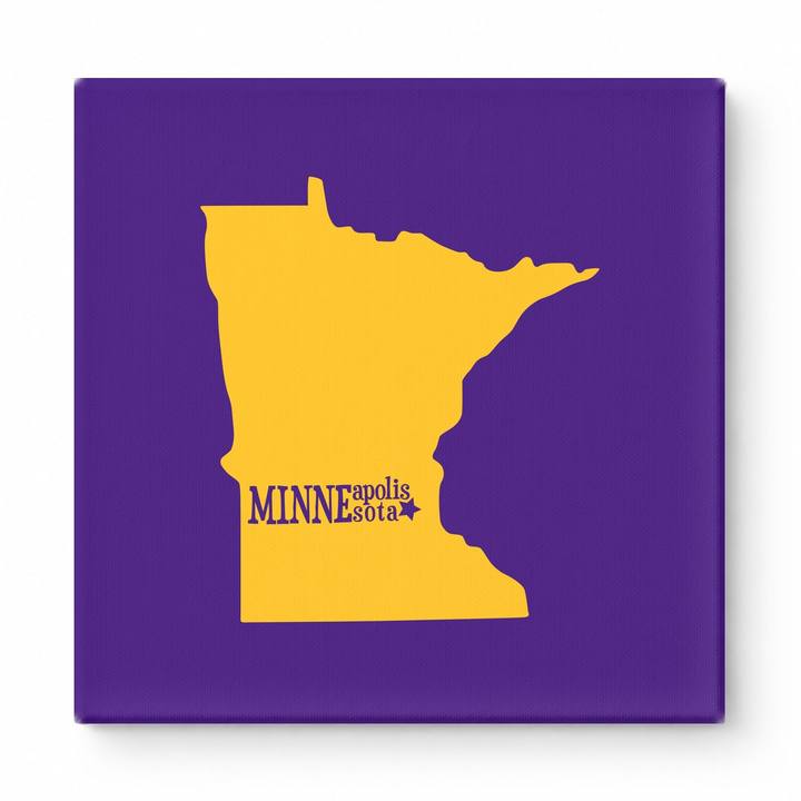 Home Sweet Minneapolis — Minnesota State Silhouette