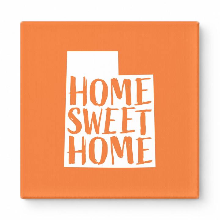 HOME SWEET HOME — Utah State Silhouette