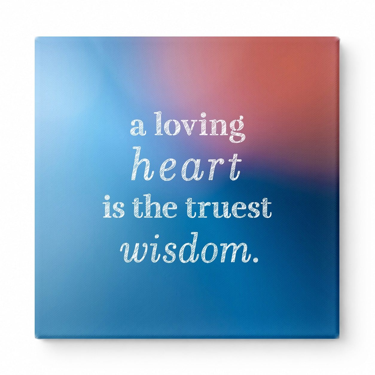 A Loving Heart Is the Truest Wisdom — Geometric Low-Poly