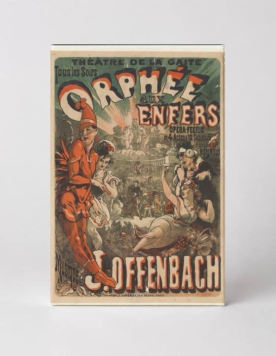 Orphée aux Enfers 1890s Offenbach Opera - Belle Époque Vintage Poster Wall Art