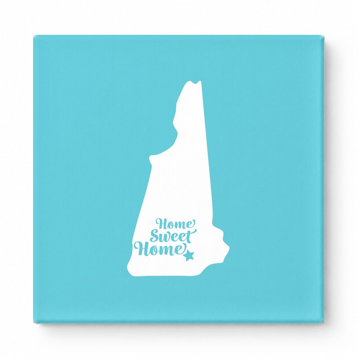 Home Sweet Concord — New Hampshire State Silhouette