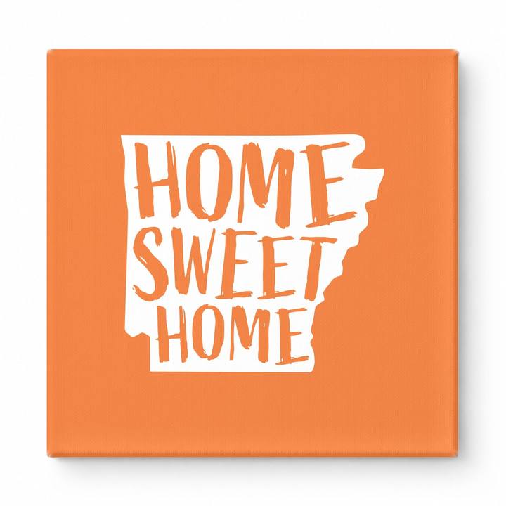 HOME SWEET HOME — Arkansas State Silhouette
