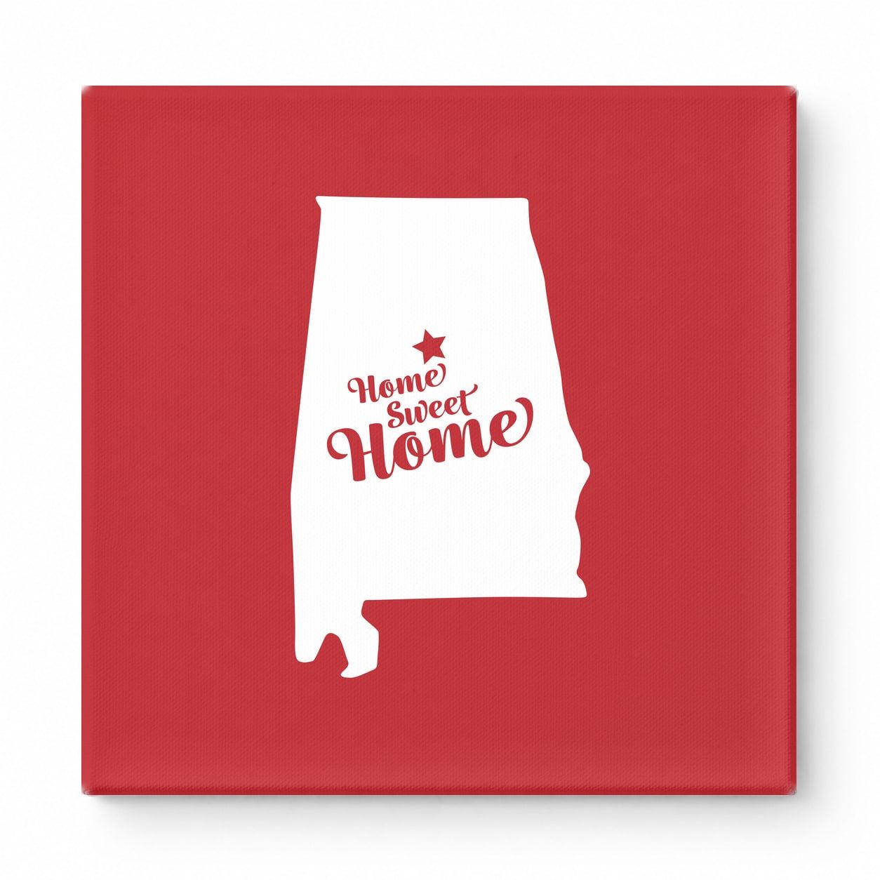 Home Sweet Montgomery — Alabama State Silhouette